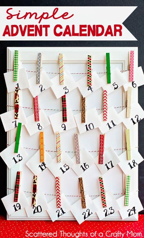 simple advent calendar