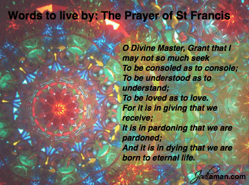 prayer of st francis