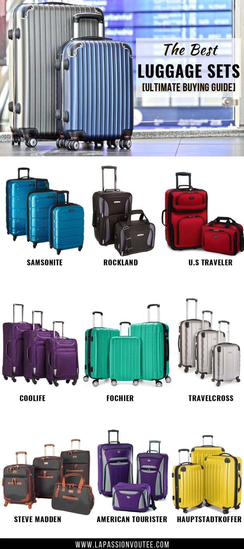 top 10 luggage sets