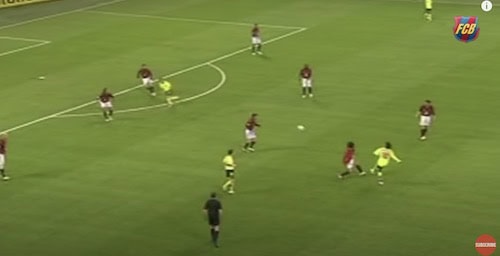 Ronaldinho Pass AC Milan