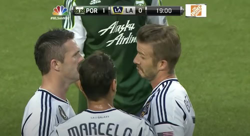 Beckham Timbers Goal