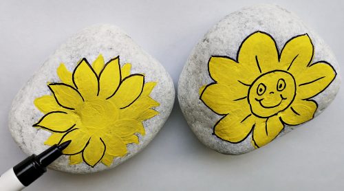 Kids' Story Stone Painting