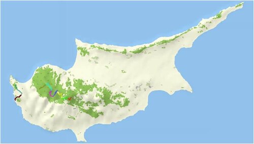 Zypern Troodos E4 Trekking