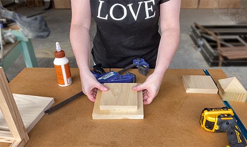 making top for lantern