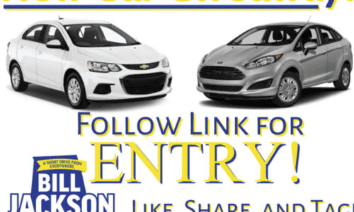Win a New Ford or Chevy Vehicle from Bill Jackson
