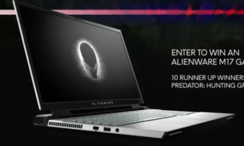Win an Alienware M17 Gaming Laptop