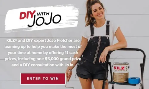 Win $5K + JoJo DIY Consultation from KILZ