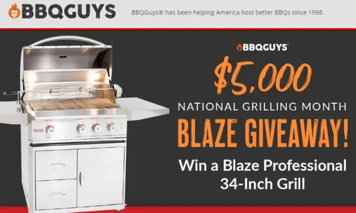 Win a Blaze Professional Grill from BBQGuys
