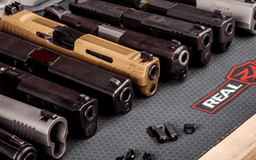 Pistol Sight Lineup Different Iron Sights