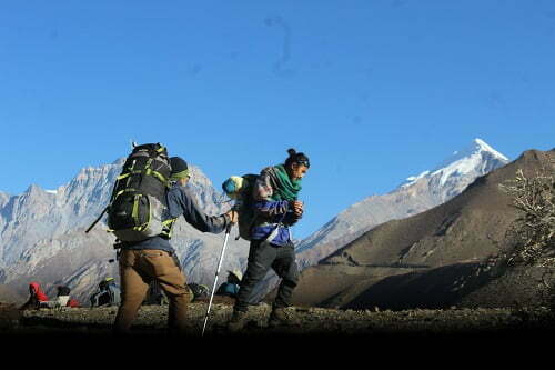 Trekking in Himalayas
