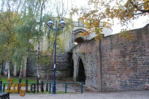 Photo Essay Nottingham England Side view Nottingham Castle from Zagleft