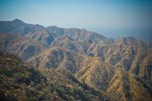 aravali landscapes from kumbhalgarh
