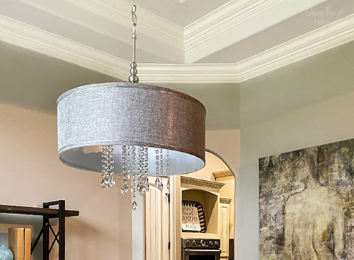 upgrade drum chandelier