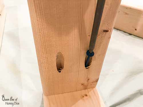 attaching boards with pocket hole screws