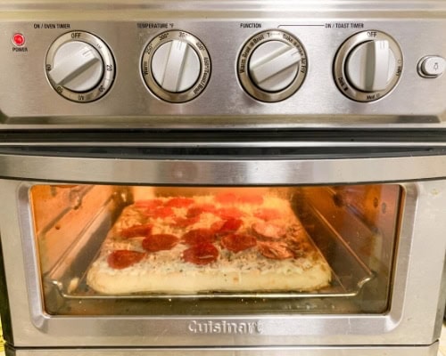 Pizza in air fryer