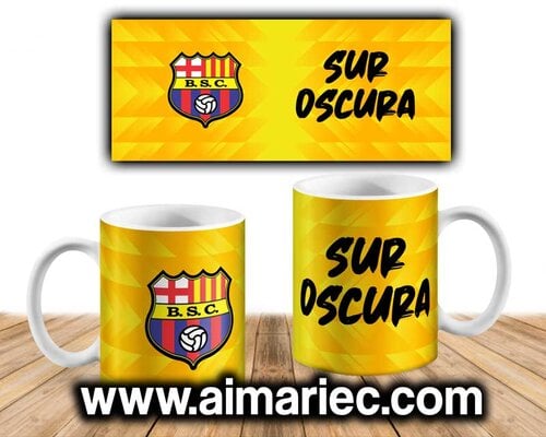 Plantilla para taza personalizada Barcelona