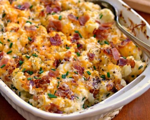 Loaded Cauliflower Casserole