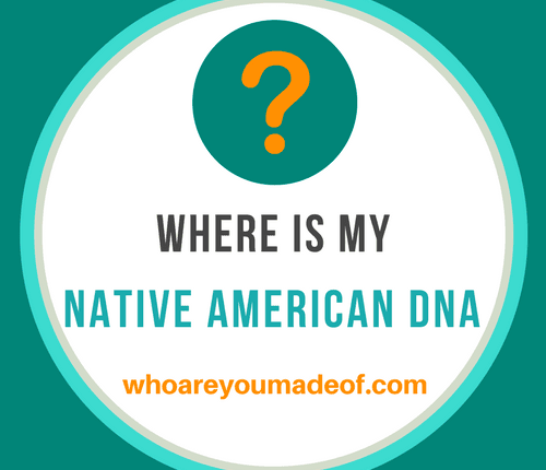 why didn't any Native american DNA show up in my results