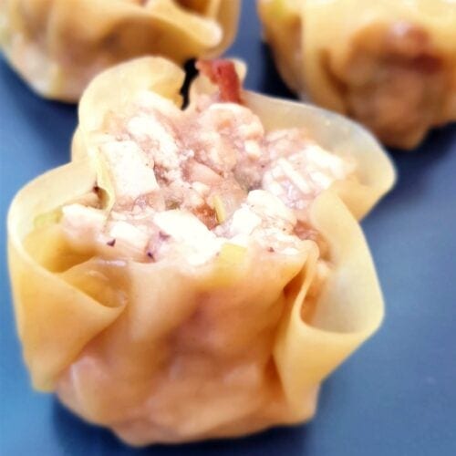 Tofu Siu Mai Vegetarian Chinese Dumplings Feast Glorious Feast