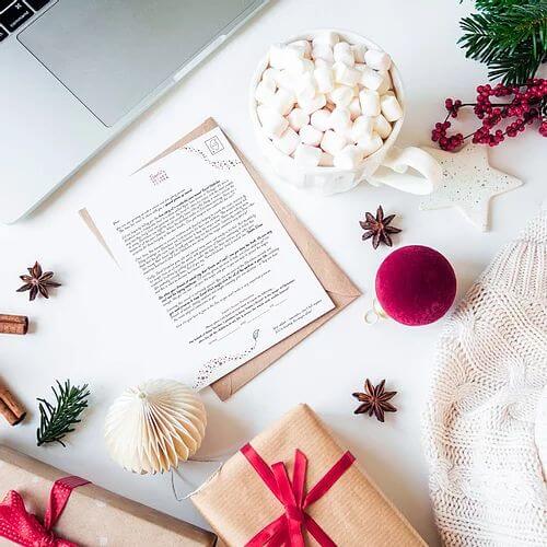 Santa's Secret Letter for older kids in the family