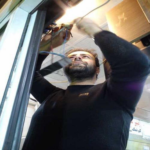 نصب و راه اندازی درب اتوماتیک شیشه ای