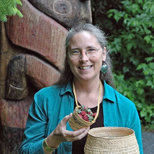 Teri Rofkar (Tlingit) was awarded a 2013 NACF Artist Fellowship in Traditional Arts.