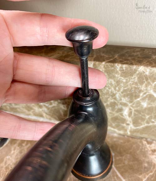 pop-up lever