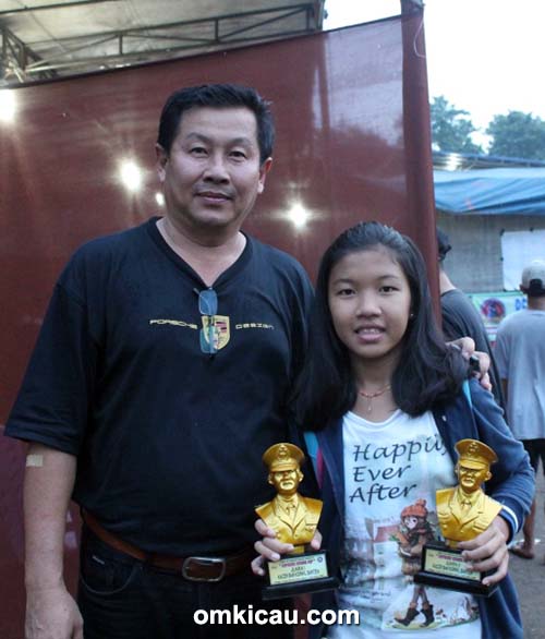 Om Narto, pemilik kacer Setan Hitam Jr