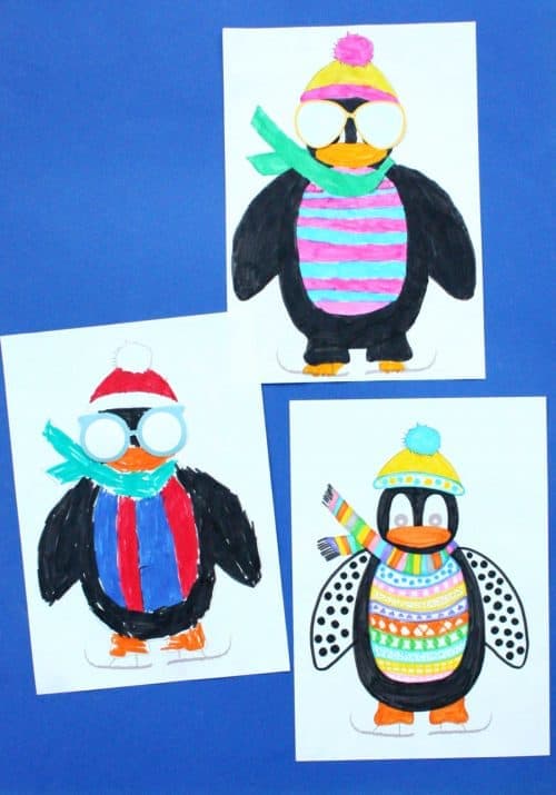 Cool Penguin Free Printable
