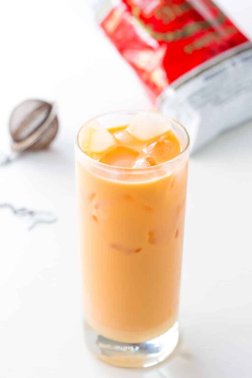 Thai Iced Tea With Milk Leelalicious Keep refreshed by learning how to make thai tea at home. thai iced tea with milk