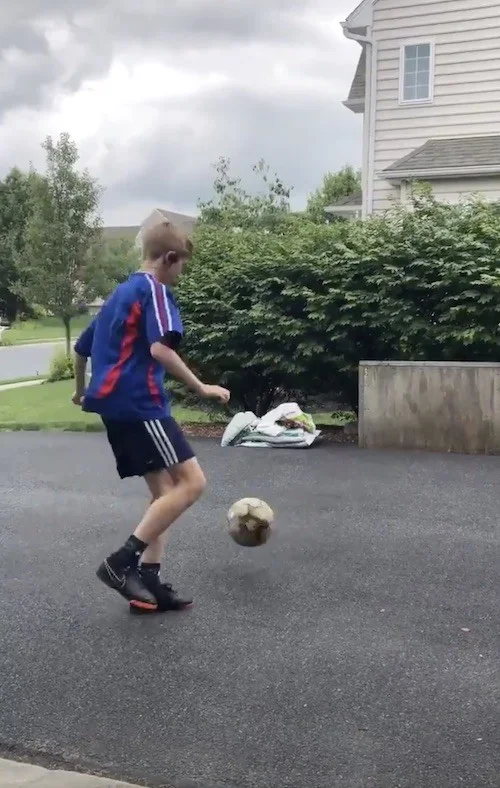 Kick Walls Just a Soccer Ball & a Wall Soccer Training Info