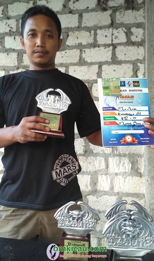 hasil lomba burung
