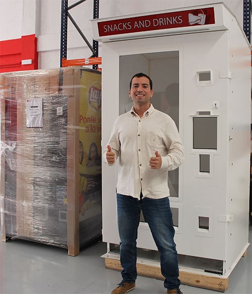 alquiler de máquinas expendedoras antibandálicas blindadas