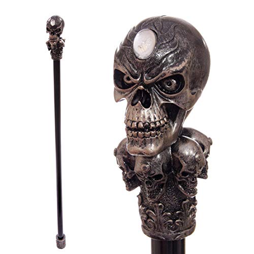 baston con calavera
