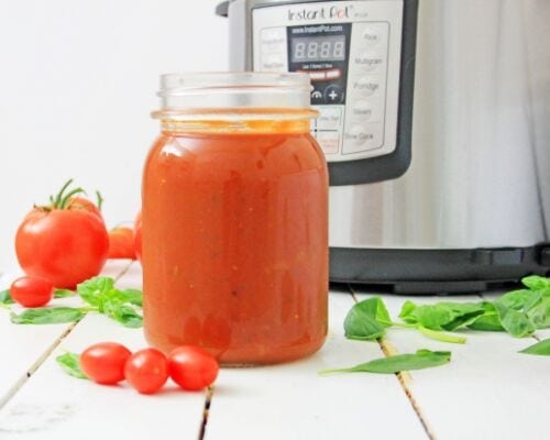 instant pot spaghetti sauce