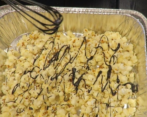 black candy drizzle
