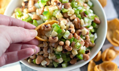 corn and bean salsa