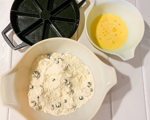 blueberry scones ingredients