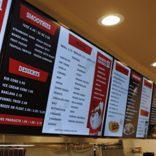 Digital Signage Promotions and Contents using Stream