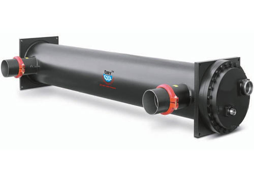 Black shell and tube evaporator