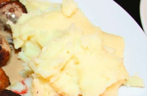 mashed potatoes