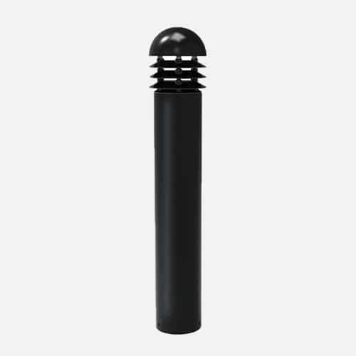 LED metal halide lamps round top bollards