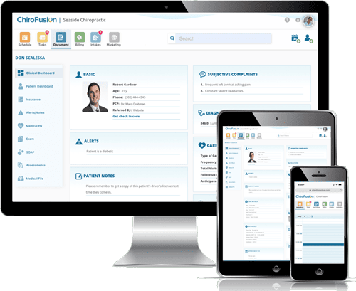 Chiropractic EHR Software by ChiroFusion