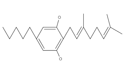 Cannabigerol Monomethylether chemical structure
