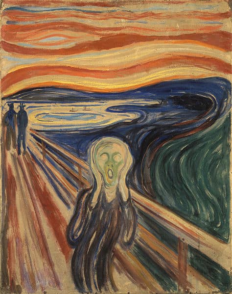Die 21 beliebtesten Gemälde für Reproduktionen von Ölbildern der alten Meister Kreative Geschenke abstrakte kunst Kunst-Reproduktionen: Der Schrei von Edvard Munch