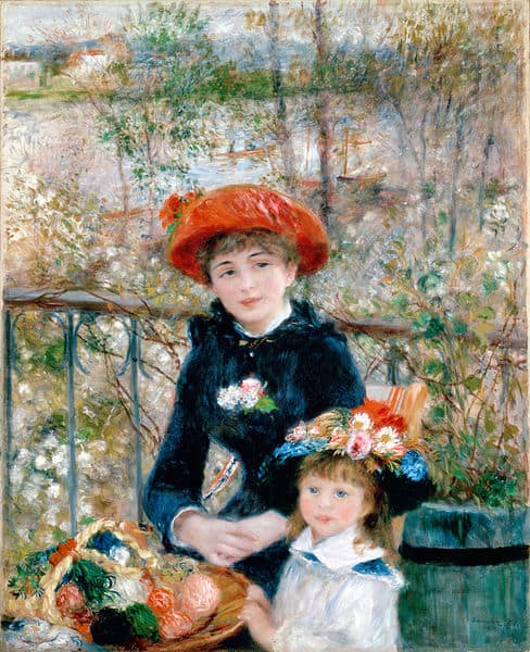 Die 21 beliebtesten Gemälde für Reproduktionen von Ölbildern der alten Meister Kreative Geschenke abstrakte kunst Gemälde Reproduktion: Zwei Schwestern von Pierre Auguste Renoir