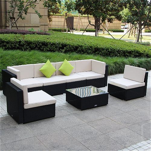 U-Max 7 Piece Patio Living Set