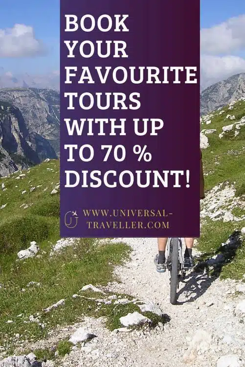 Book your Favourite Tours with up to percent Discount