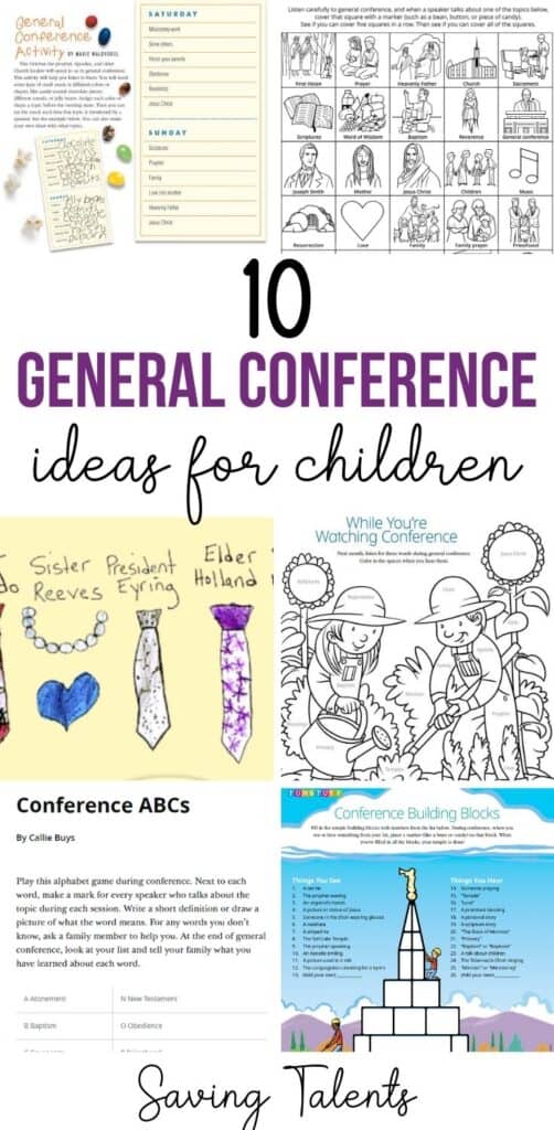 10 Unique (and Free) General Conference Ideas for Children