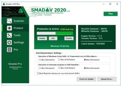Smadav 2021 Pro Full Crack Registration Name And Key Free Download
